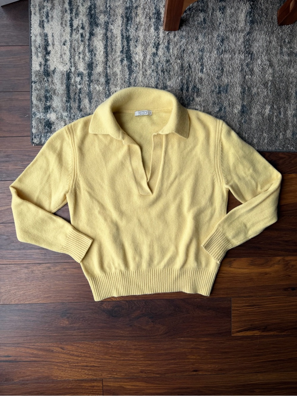 AYR Cashmere Polo Sweater